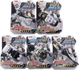 Robot della polizia trasformabile 5-in-1