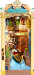 Ferma-libri 3D Romantic Venice – kit fai‑da‑te con LED