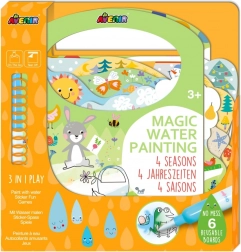 Disegno magico ad acqua – 4 stagioni