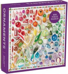 Puzzle Ornamenti arcobaleno 500 pezzi