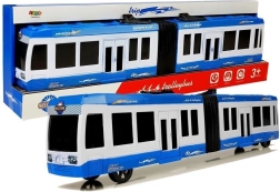 Autobus snodato con meccanismo a frizione – blu