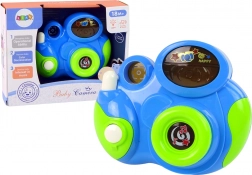 Fotocamera interattiva per bambini – luci e suoni, blu