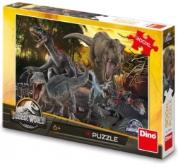 Puzzle Mondo Jurassico 300 XL pezzi