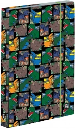 Scatola portaquaderni A4 Jumbo Premium Dinosauro