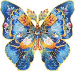 Puzzle in legno Farfalla Morpho Helena