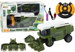 RC mietitrebbia agricola verde