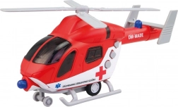 Elicottero di soccorso con volano con luce e suono