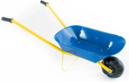 Carriola da giardino per bambini in lamiera blu 75 × 30 × 40 cm