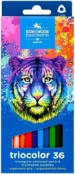 Matite colorate triangolari Triocolor 36 pz di KOH-I-NOOR - tigre