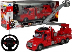 Autoscala dei vigili del fuoco telecomandata
