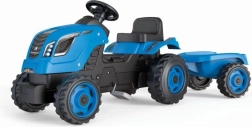 Trattore a pedali Farmer XL con rimorchio – Blu