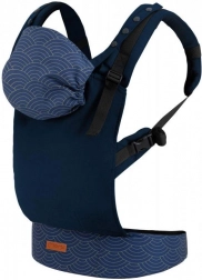 marsupio ergonomico MoMi Collet blu