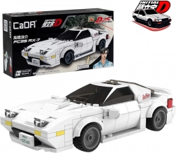 Set di costruzione CaDA auto sportiva MAZDA RX-7 FC3S Initial D, 282 pezzi