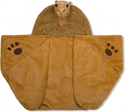 Coperta con cappuccio Cammello di Cozy Noxxiez