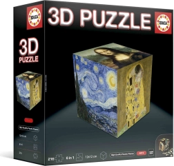 Puzzle 3D cubo Arte 216 pezzi EDUCA