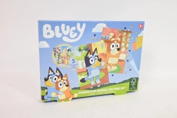 Set mosaico Bluey con adesivi