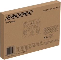 Kruzzel inserto in legno magnetico da pesca Pesciolini