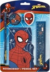 Set scolastico 5 pezzi con motivo SPIDER-MAN