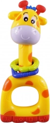 Sonaglio per bambini Giraffa gialla Baby Mix