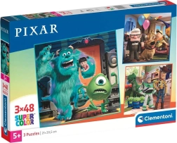 Clementoni puzzle Disney Pixar 3×48 pezzi