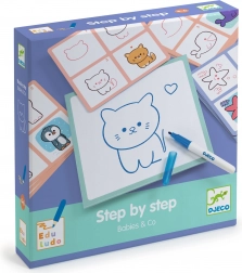 DJECO Disegnare passo dopo passo – cuccioli