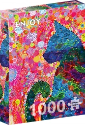 Puzzle Gatto Pensieroso 1000 Pezzi