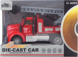 Auto dei pompieri in metallo
