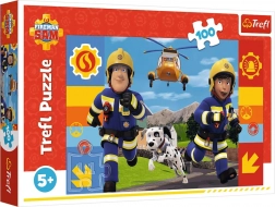 Puzzle 100 pezzi – sempre d’aiuto POMPIERE SAM TREFL