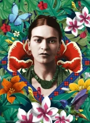 Puzzle RAVENSBURGER Frida Kahlo: Fantasia fiorita 500 pezzi