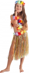 Gonna hawaiana per bambini 45 cm – multicolore