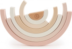 bieco arcobaleno di legno impilabile cerbiatto ella