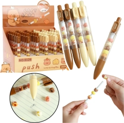 Penna a sfera con figurine di capibara