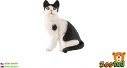 figurina in plastica di gatto domestico 4 cm