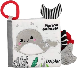 Libretto sensoriale a contrasto Akuku Mare