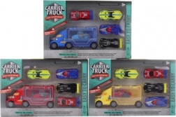 Set di auto con camion – giocattolo in plastica per bambini 3+