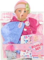 Abbigliamento per bambola 45 cm con pannolino