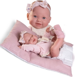Bambola realistica neonato con corpo in vinile ammorbidito