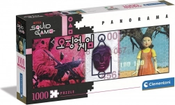 Puzzle panoramico CLEMENTONI Netflix Squid Game 1000 pezzi