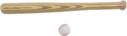 Set mazza da baseball con pallina