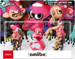 amiibo figure SPLATOON Octoling – set da 3 pezzi