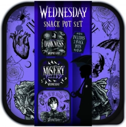 Set di contenitori in plastica Wednesday – 3 pz