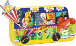 Puzzle Autobus arcobaleno 16 pezzi