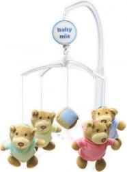 Giostrina per culla BABY MIX orsetti e cubo