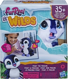 Giocattolo di peluche interattivo Pinguino Fur Real Lil Wilds