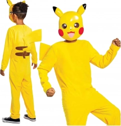 Costume per bambini POKEMON Pikachu 127–136 cm (7–8 anni)