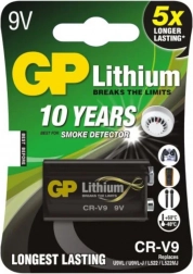 Batterie al litio GP 9V