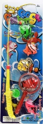 Pesca per bambini con retino e 5 pesci