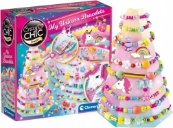 CLEMENTONI Crazy Chic gioielli: braccialetti con unicorni