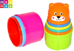 Torre impilabile di bicchierini, 9 pezzi