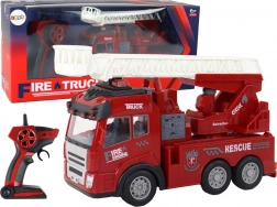 Veicolo dei pompieri di soccorso con telecomando
